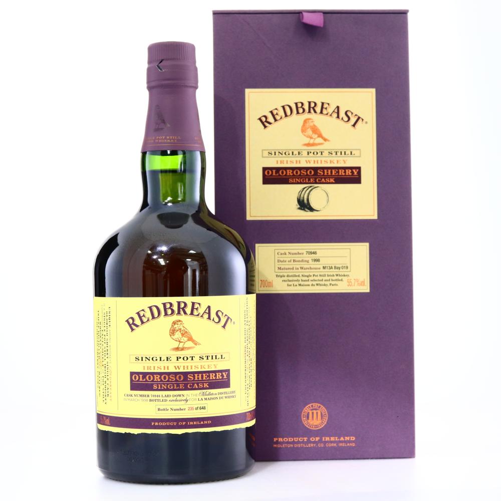 Redbreast 1998 Single Oloroso Cask #70946 / LMDW