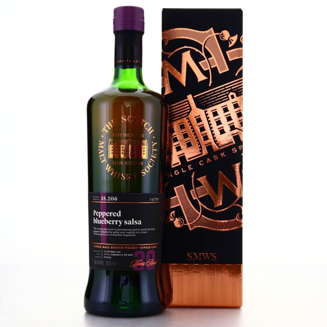 Glen Moray 1987 SMWS 30 Year Old 35.206