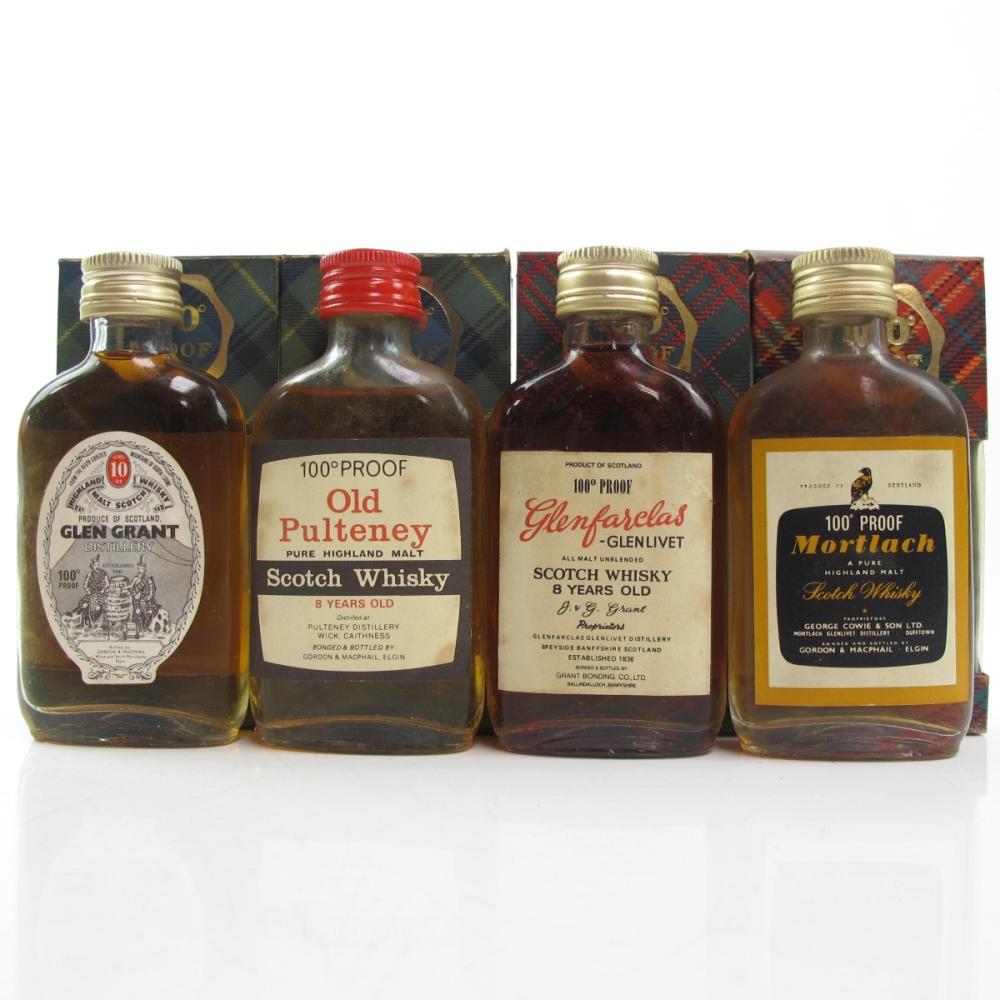 Miscellaneous Gordon and MacPhail Miniatures 1970s 4 x 5cl