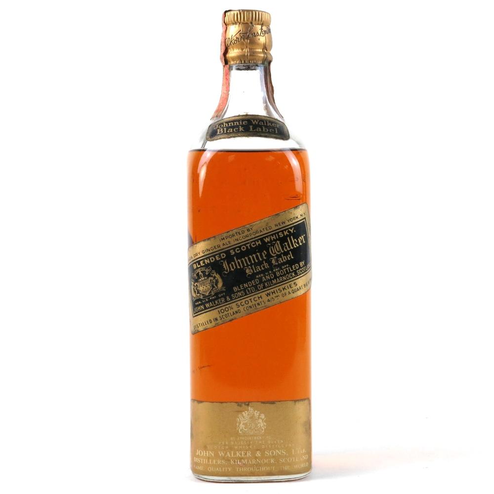 Johnnie Walker Black Label 1950s/1960s