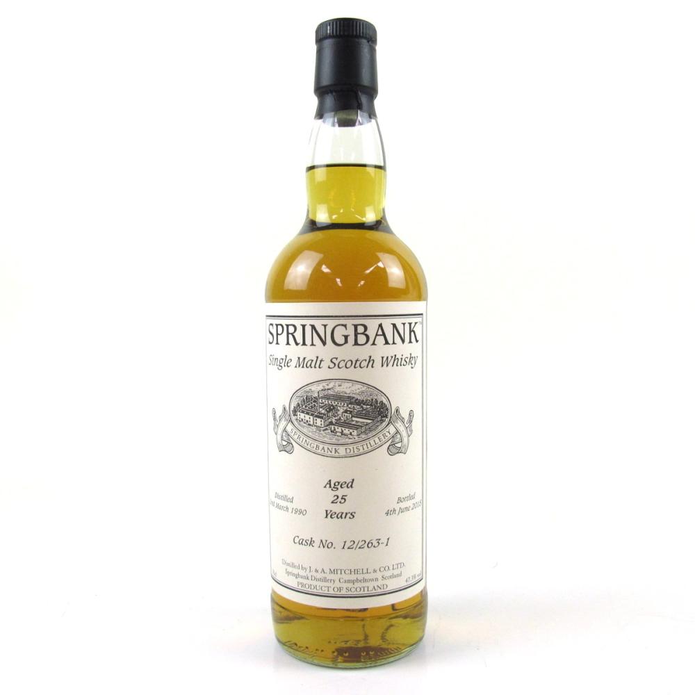 Springbank 1990 Single Cask 25 Year Old
