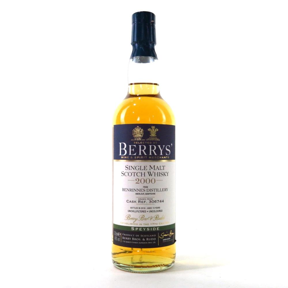 Benrinnes 2000 Berry Bros. & Rudd 15 Year Old