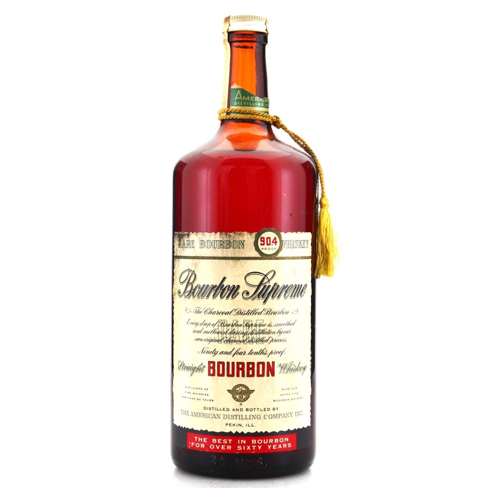 Bourbon Supreme Straight Bourbon 40 Fl Oz 1959