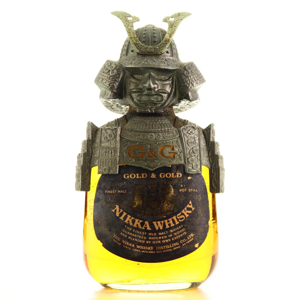 Nikka Gold & Gold with Samurai Ornament