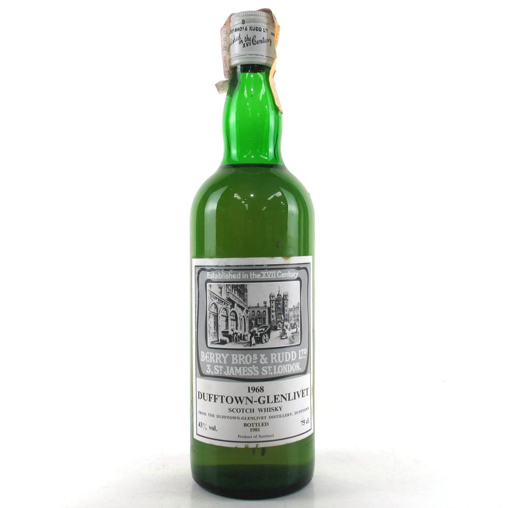 Dufftown 1968 Berry Bros & Rudd