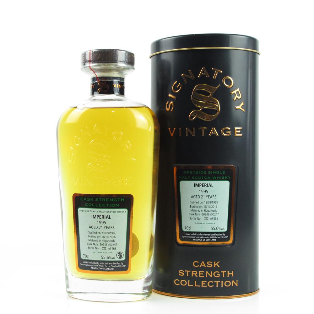 Imperial 1995 Signatory Vintage Cask Strength 21 Year Old