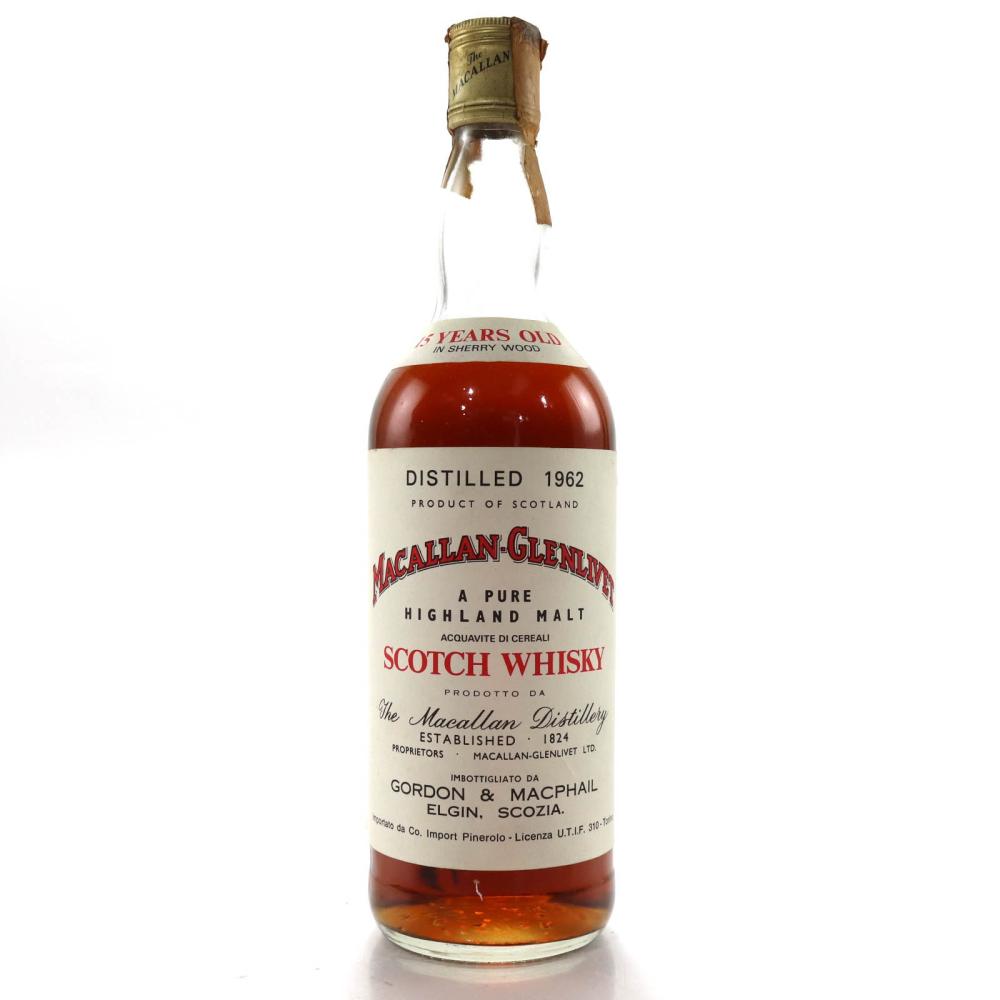 Macallan 1962 Gordon and MacPhail 15 Year Old / Co. Pinerolo Import