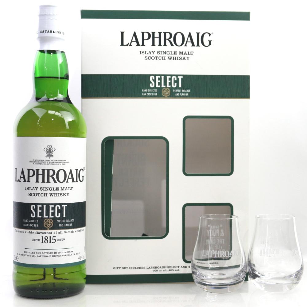 Laphroaig Select / with 2 x Glasses