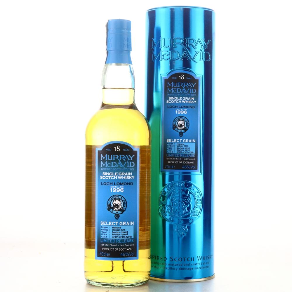 Loch Lomond 1996 Murray McDavid 18 Year Old / Single Grain