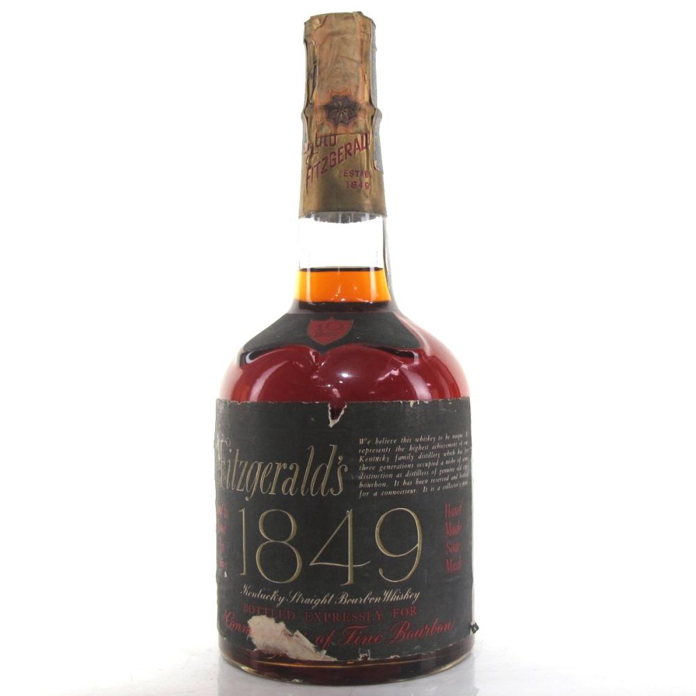 Old Fitzgerald 10 Year Old 1849 Bourbon 1970s