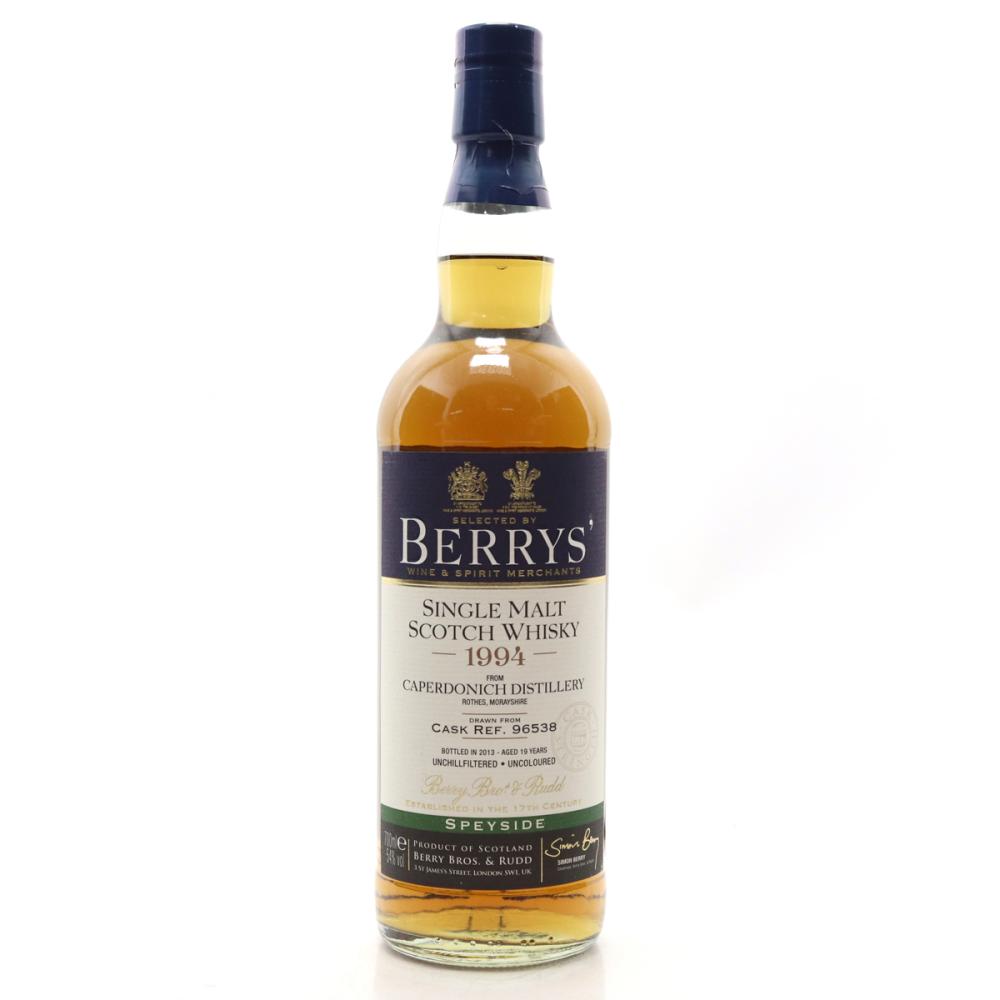 Caperdonich 1994 Berry Brothers and Rudd 19 Year Old