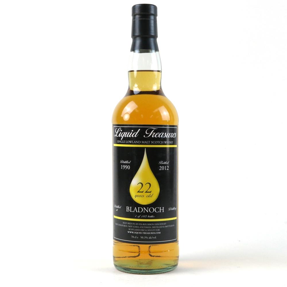 Bladnoch 1990 Liquid Treasures 22 Year Old