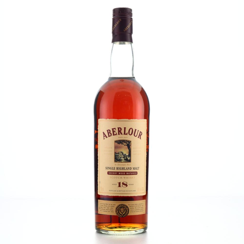 Aberlour 18 Year Old Sherry Wood Matured 75cl / US Import