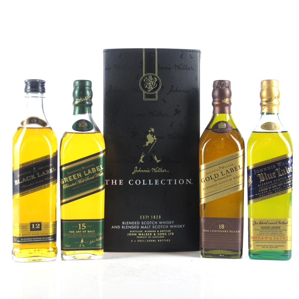 Johnnie Walker The Collection 4 x 20cl / Art of Blending