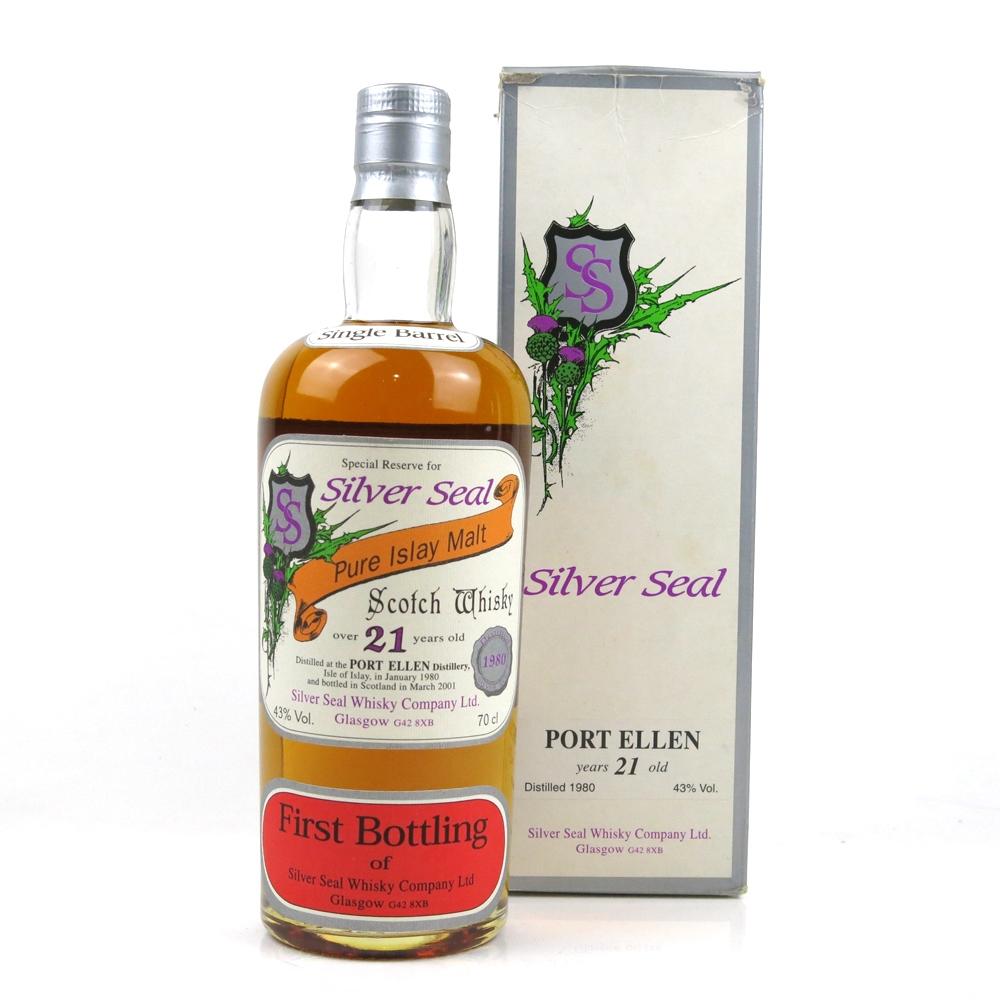 Port Ellen 1980 21 Year Old Silver Seal / First Bottling