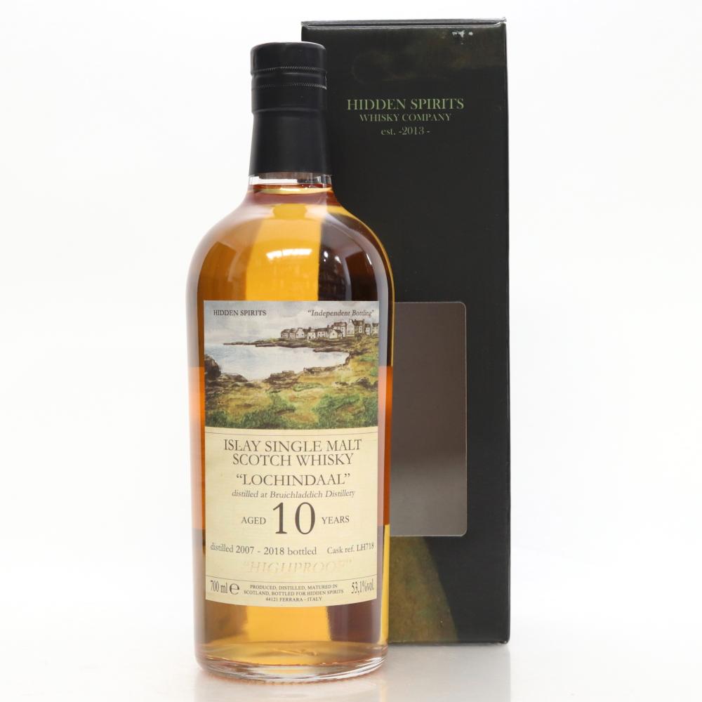 Lochindaal 2007 Hidden Spirits 10 Year Old / Bruichladdich