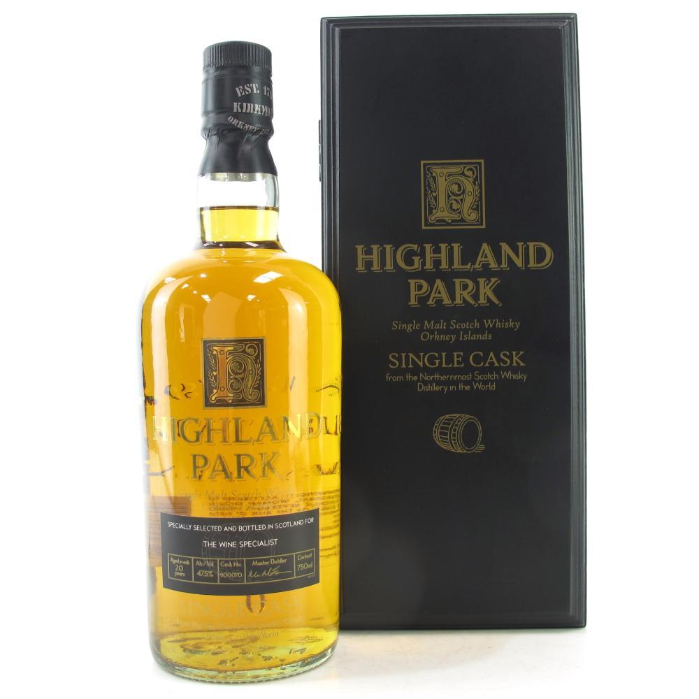 Highland Park 20 Year Old Single Cask #900070 / The Wine Specialist