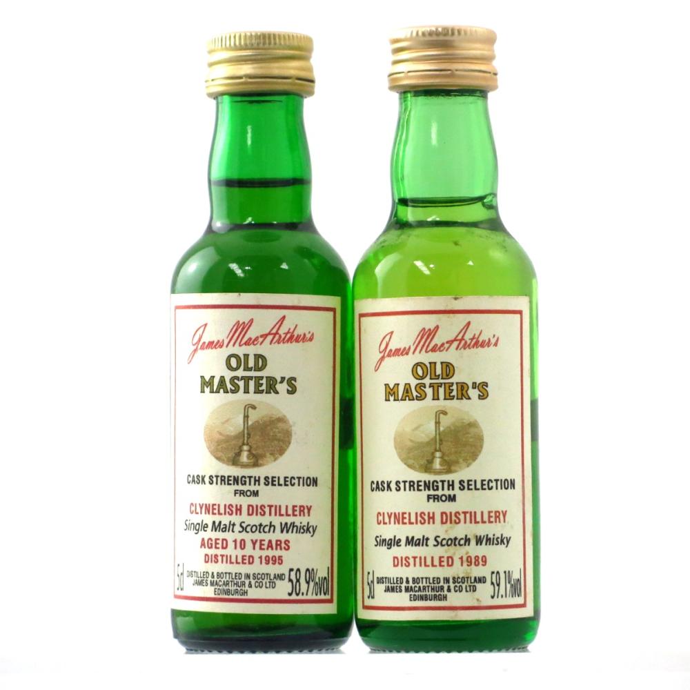 Clynelish James MacArthur's Minatures 2 x 5cl