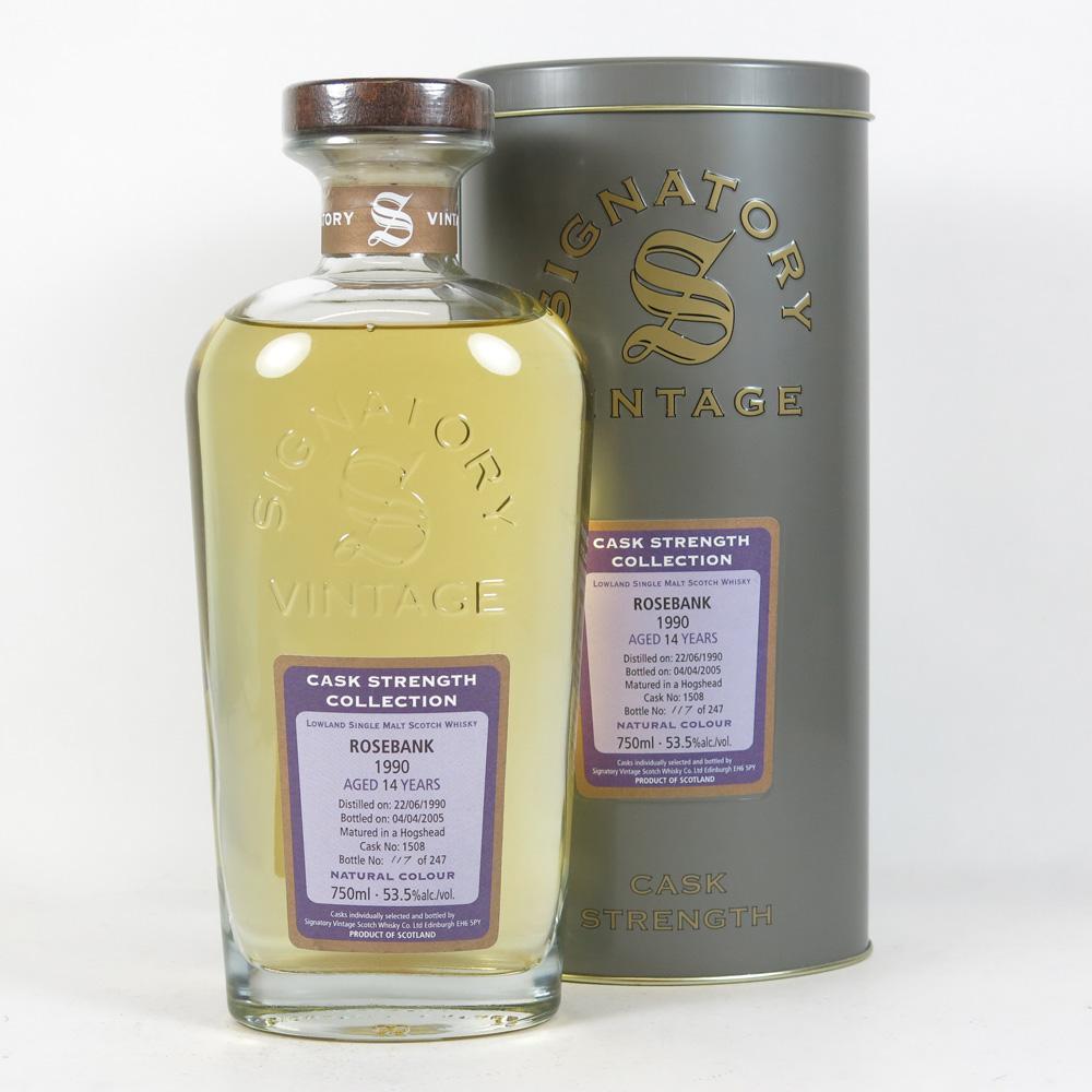 Rosebank 1990 Signatory Vintage 14 Year Old 75cl (US Import)