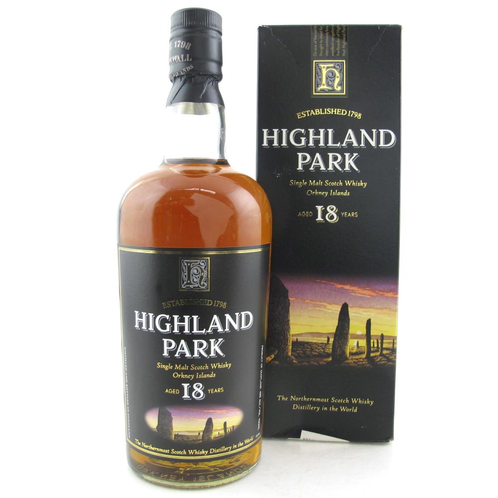 Highland Park 18 Year Old 75cl early 2000s / US Import