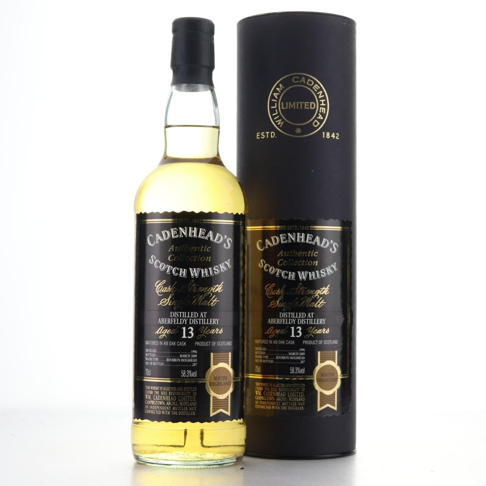 Aberfeldy 1996 Cadenhead's 13 Year Old
