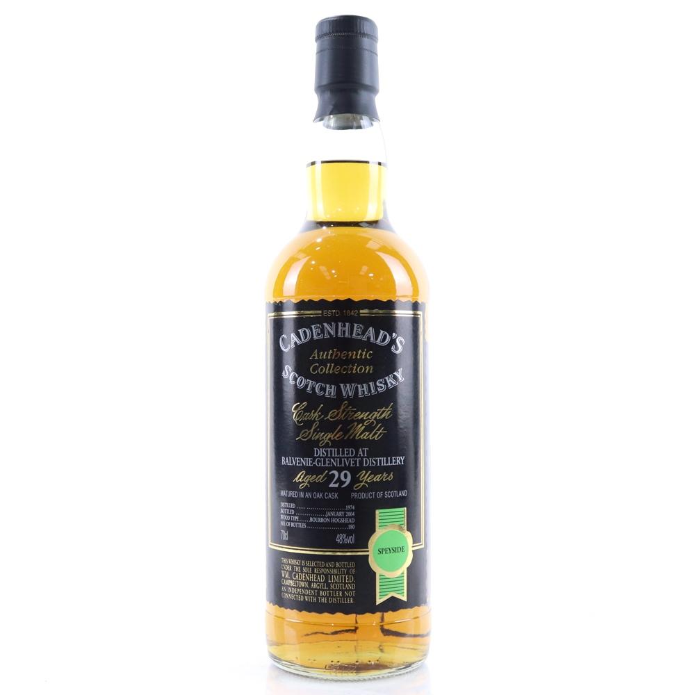 Balvenie 1974 Cadenhead's 29 Year Old