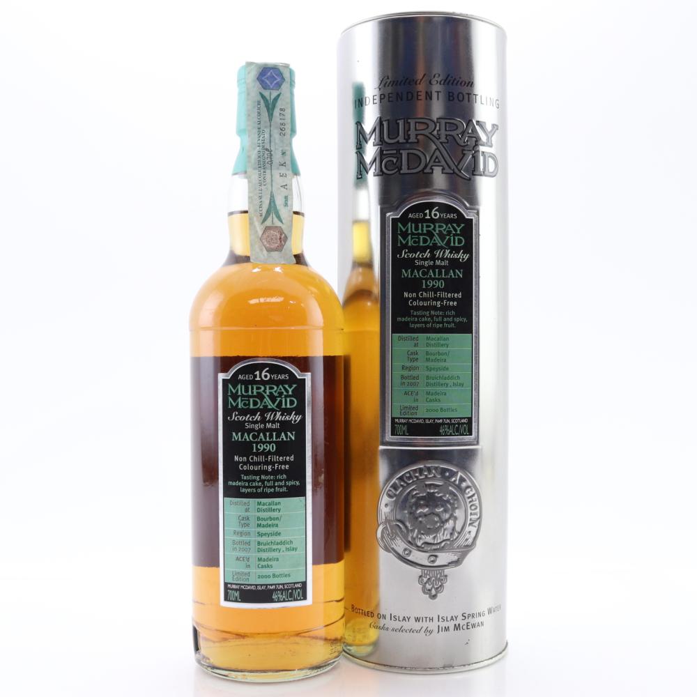 Macallan 1990 Murray McDavid 16 Year Old
