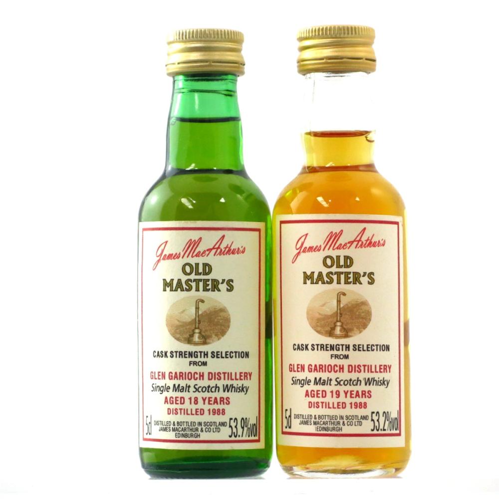 Glen Garioch James MacArthur Miniatures 2 x 5cl