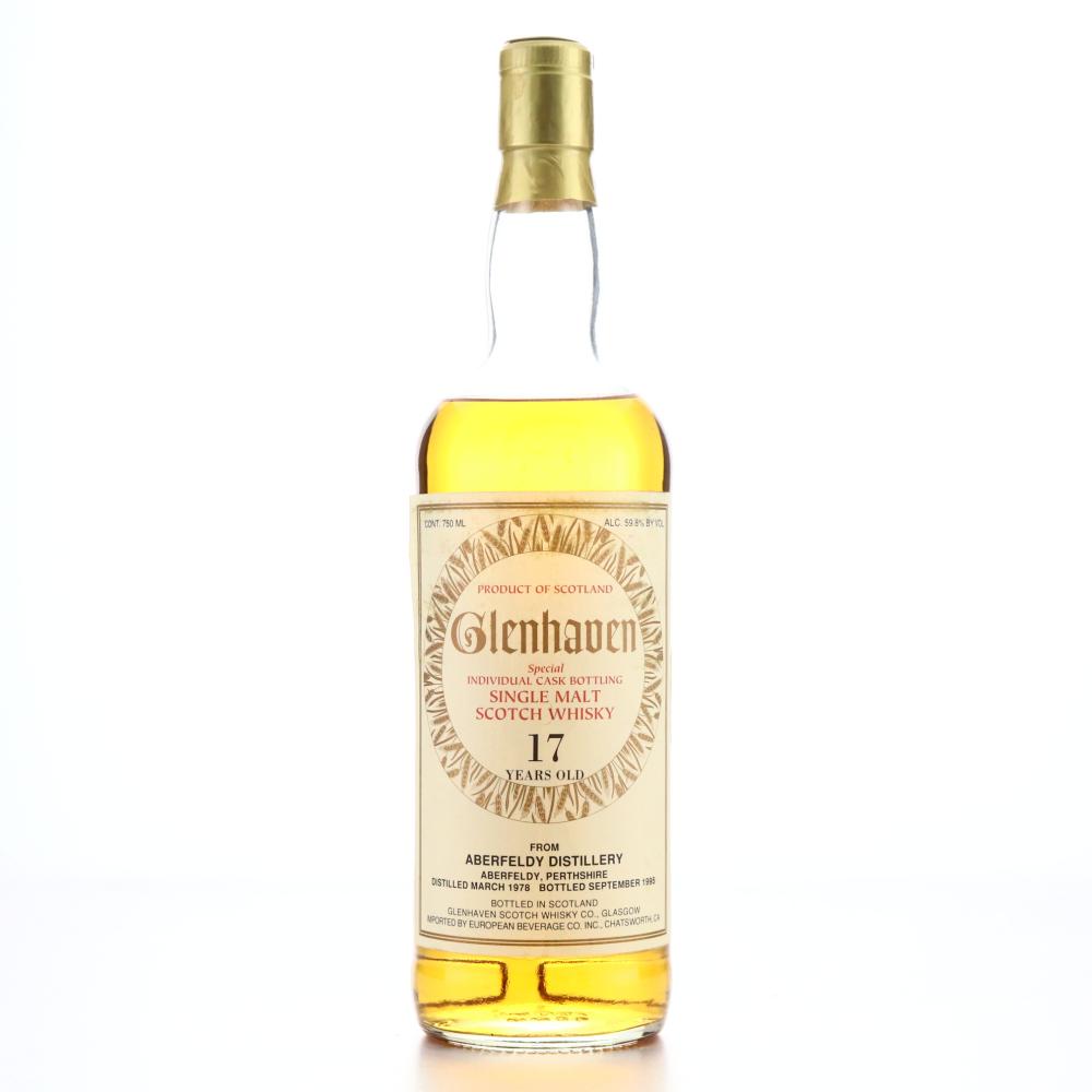 Aberfeldy 1978 Glenhaven 17 Year Old / US Import