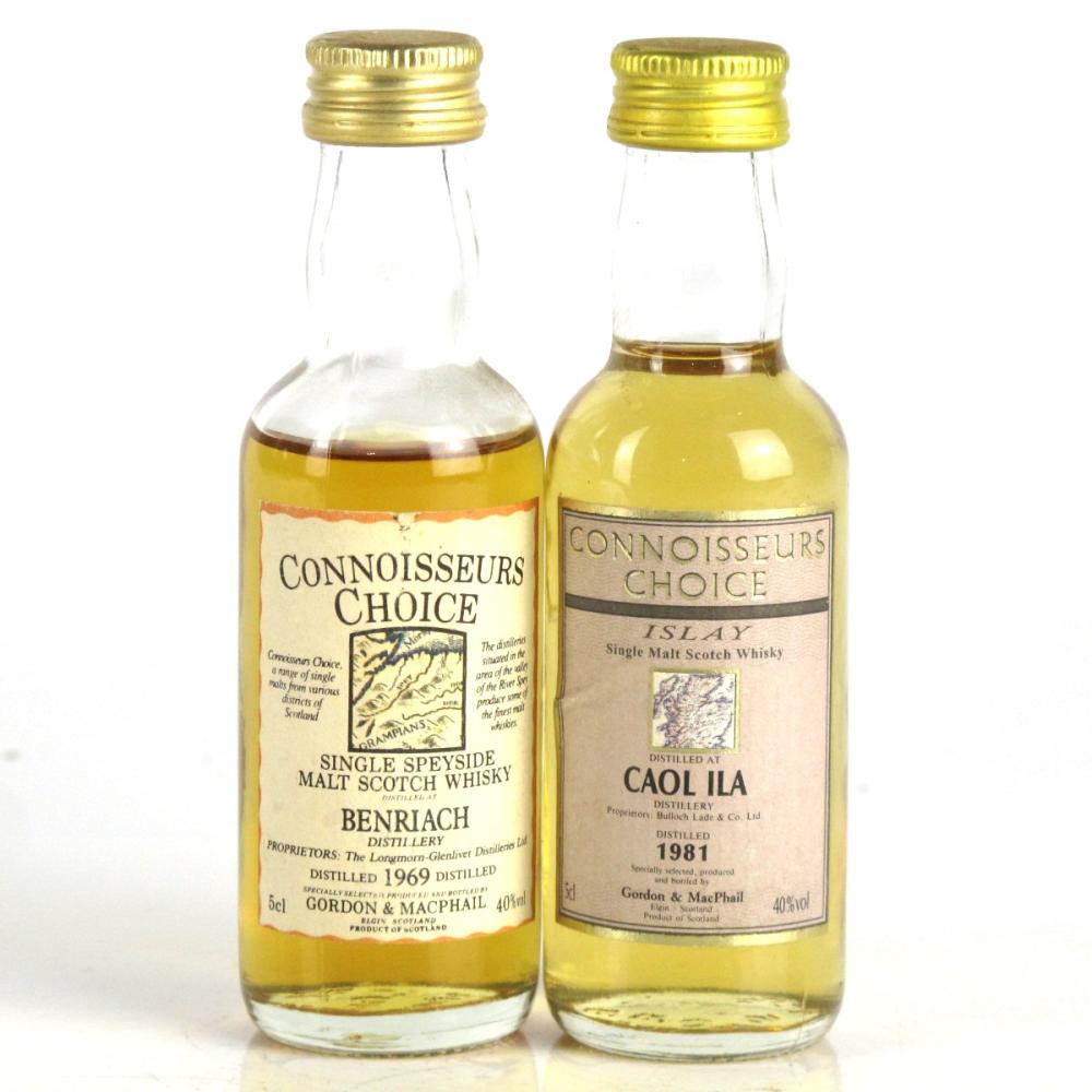 Miscellaneous Gordon and MacPhail Selection 2 x Miniatures 5cl