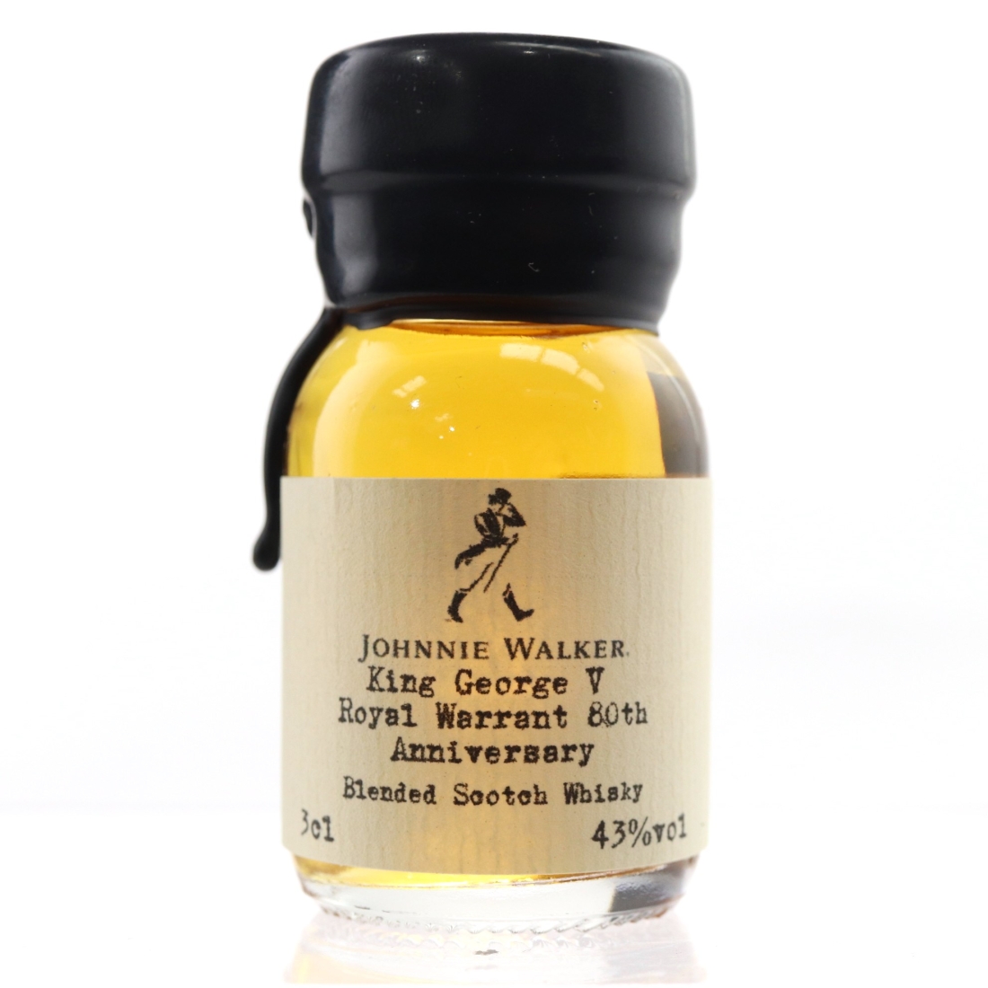 Johnnie Walker Blue Label King George V Miniature 3cl