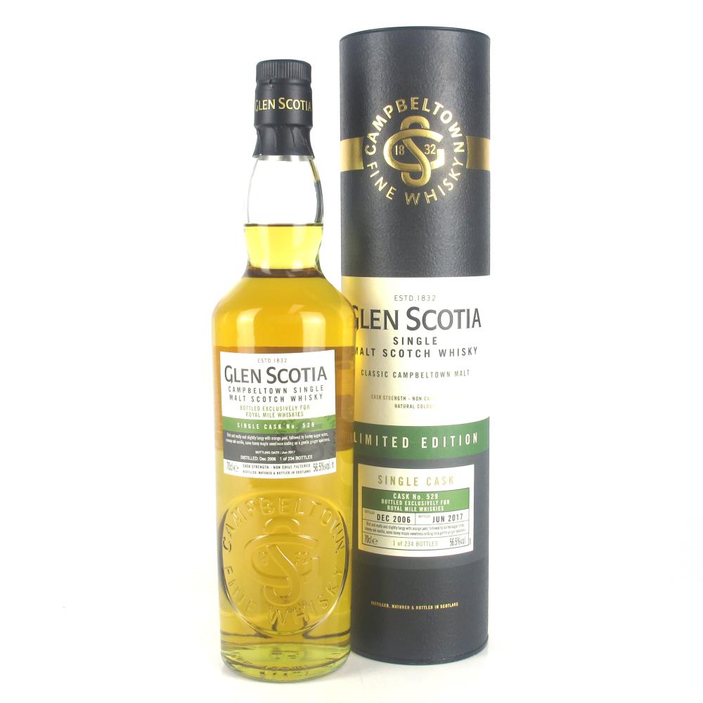 Glen Scotia 2006 Single Cask #529 / Royal Mile Whiskies Exclusive