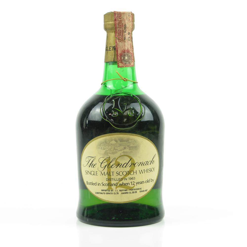 Glendronach 1963 12 Year Old 