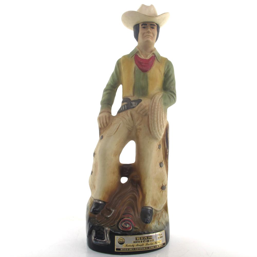 Jim Beam 100 Months Old Cowboy Decanter