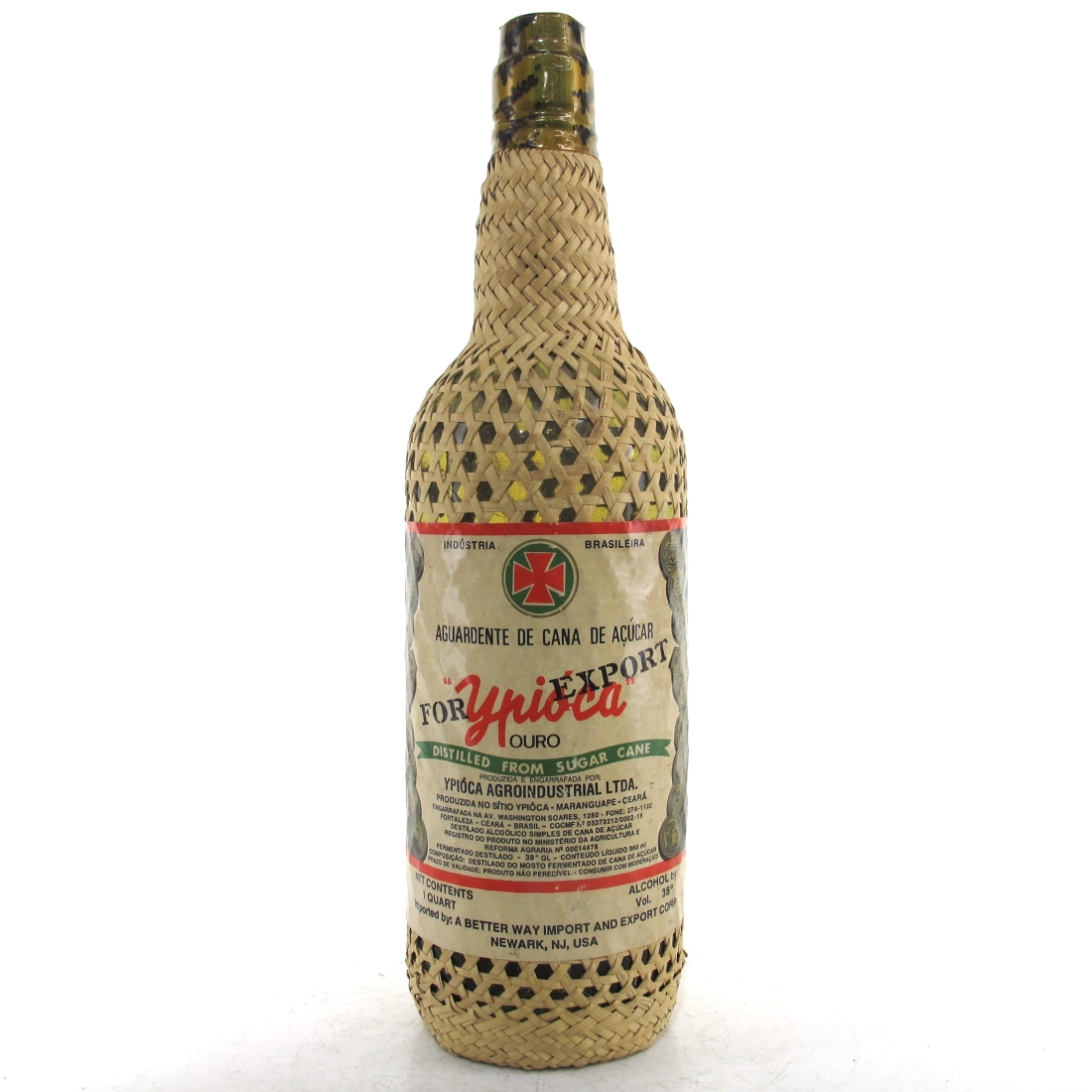 Ypioca Ouro Cachaca 1 Quart