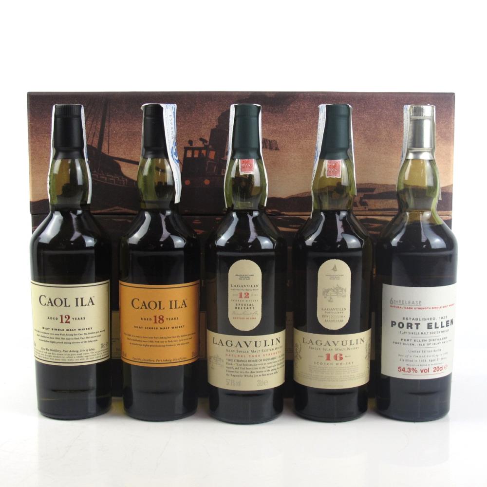 Islay Collection 5 x 20cl / Including Port Ellen 6th Release