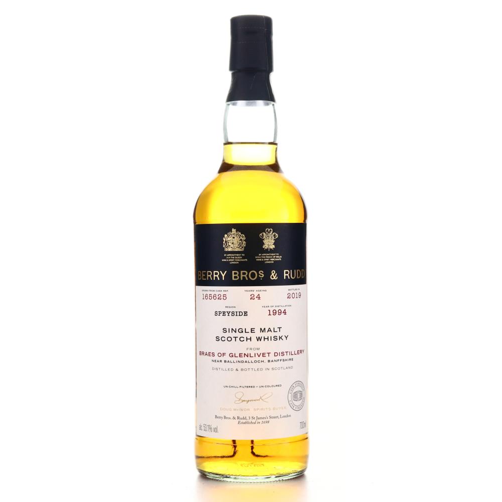 Braes of Glenlivet 1994 Berry Brothers and Rudd 24 Year Old