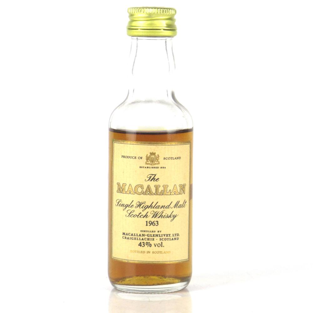 Macallan 18 Year Old 1963 Miniature 5cl