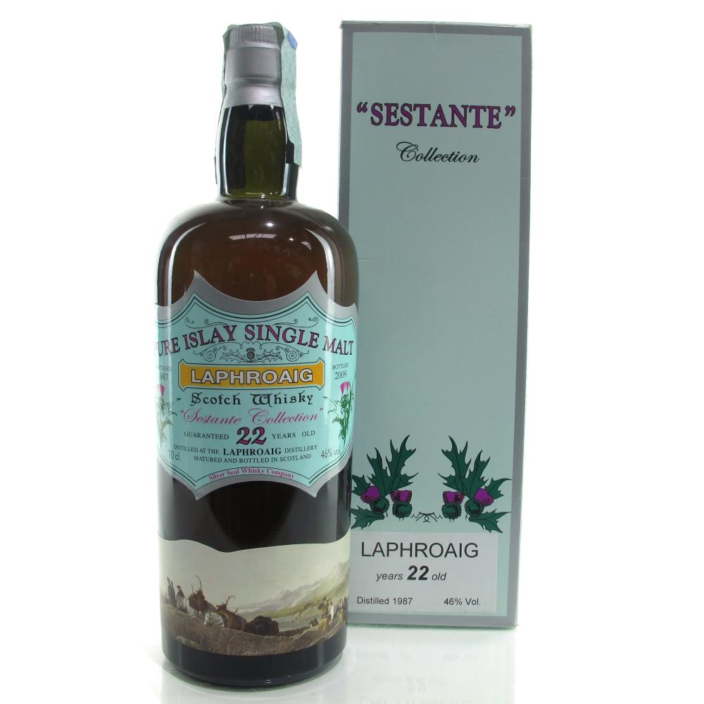 Laphroaig 1987 Silver Seal 22 Year Old / Sestante