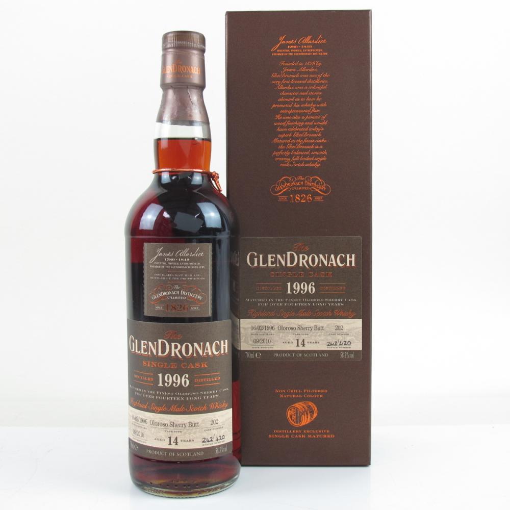 Glendronach 1996 Single Cask 14 Year Old #202