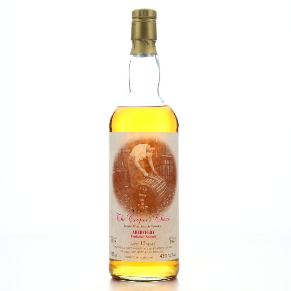 Aberfeldy 1978 Cooper's Choice 17 Year Old 75cl / US Import