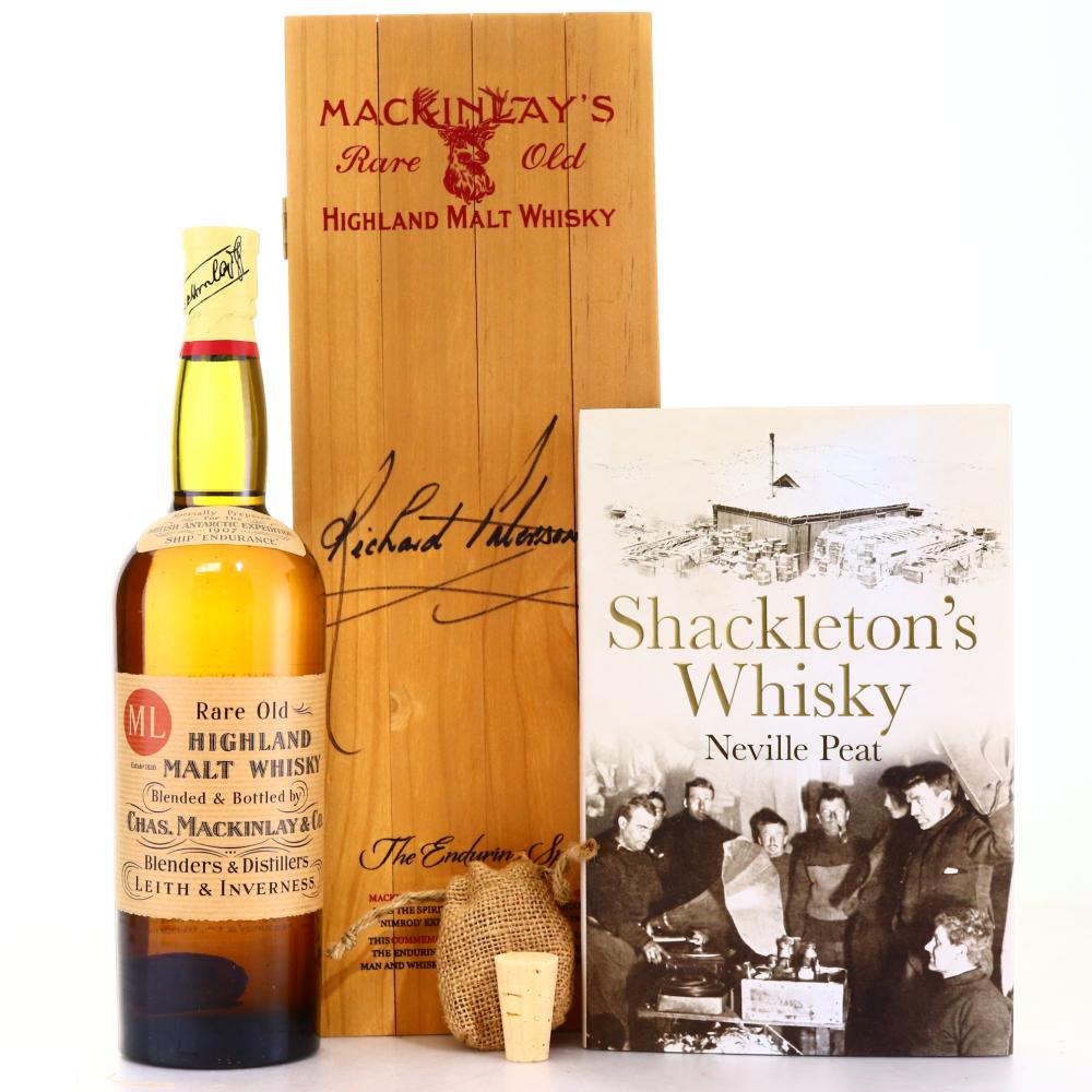 Mackinlay's Shackleton Replica 1st Edition / Signed Box - Includes Book by Neville Peat