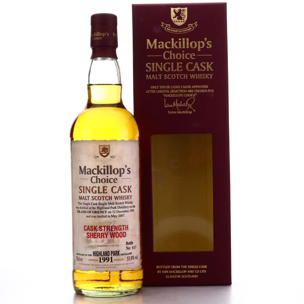 Highland Park 1991 Mackillop's Choice Sherry Wood