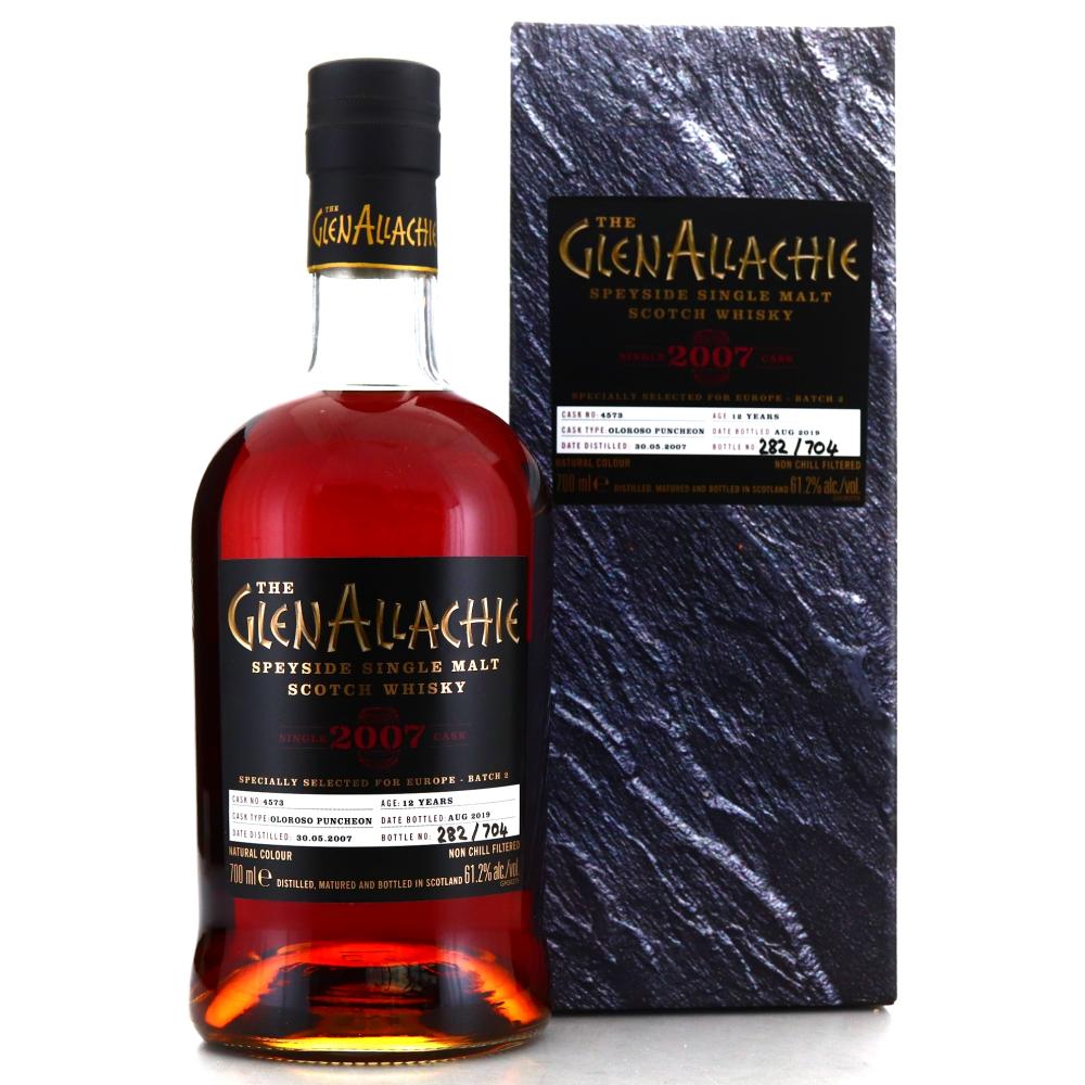 Glenallachie 2007 Single Oloroso Cask 12 Year Old #4573  / Europe Batch #2