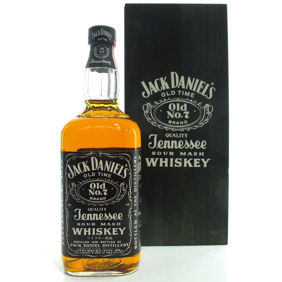 Jack Daniel's Old No.7 1980s / Wooden Box