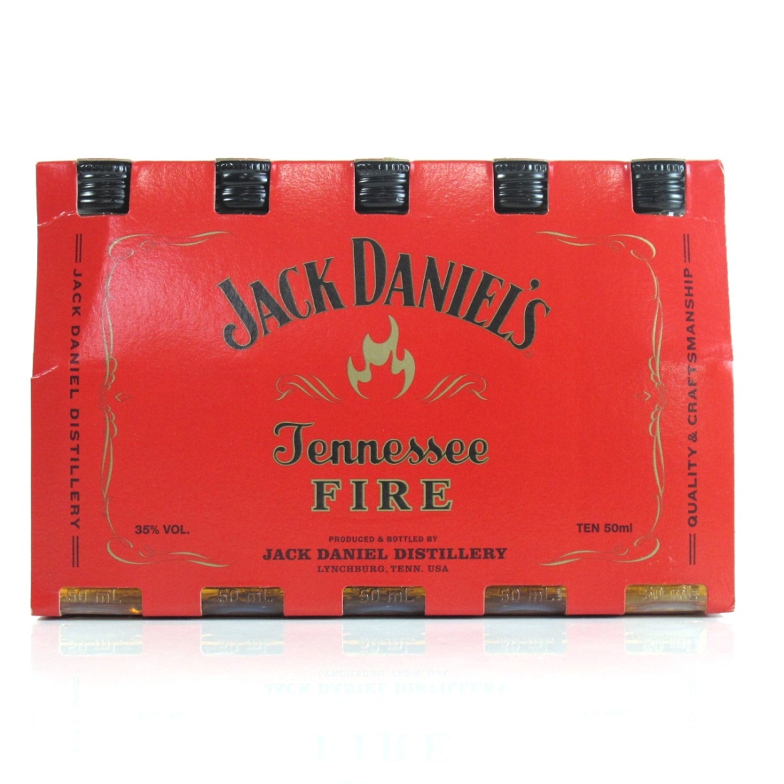 Jack Daniel's Tennessee Fire / Cinnamon Liqueur Miniature Pack 10 x 5cl