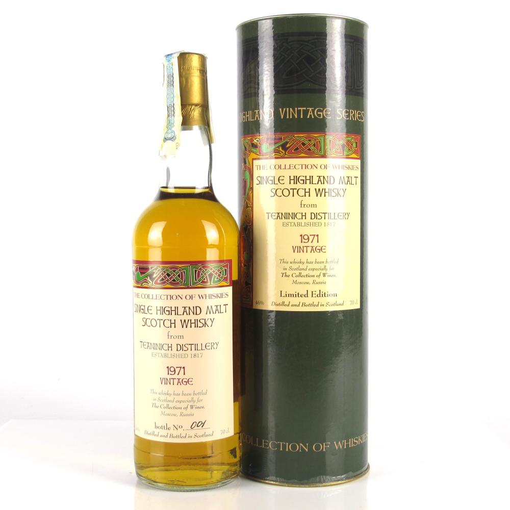Teaninich 1971 The Collection of Whiskies