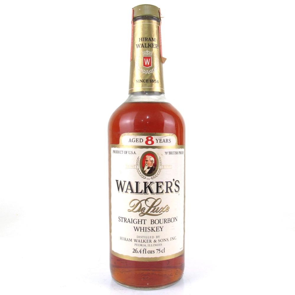 Walker's 8 Year Old Deluxe Bourbon 1970s