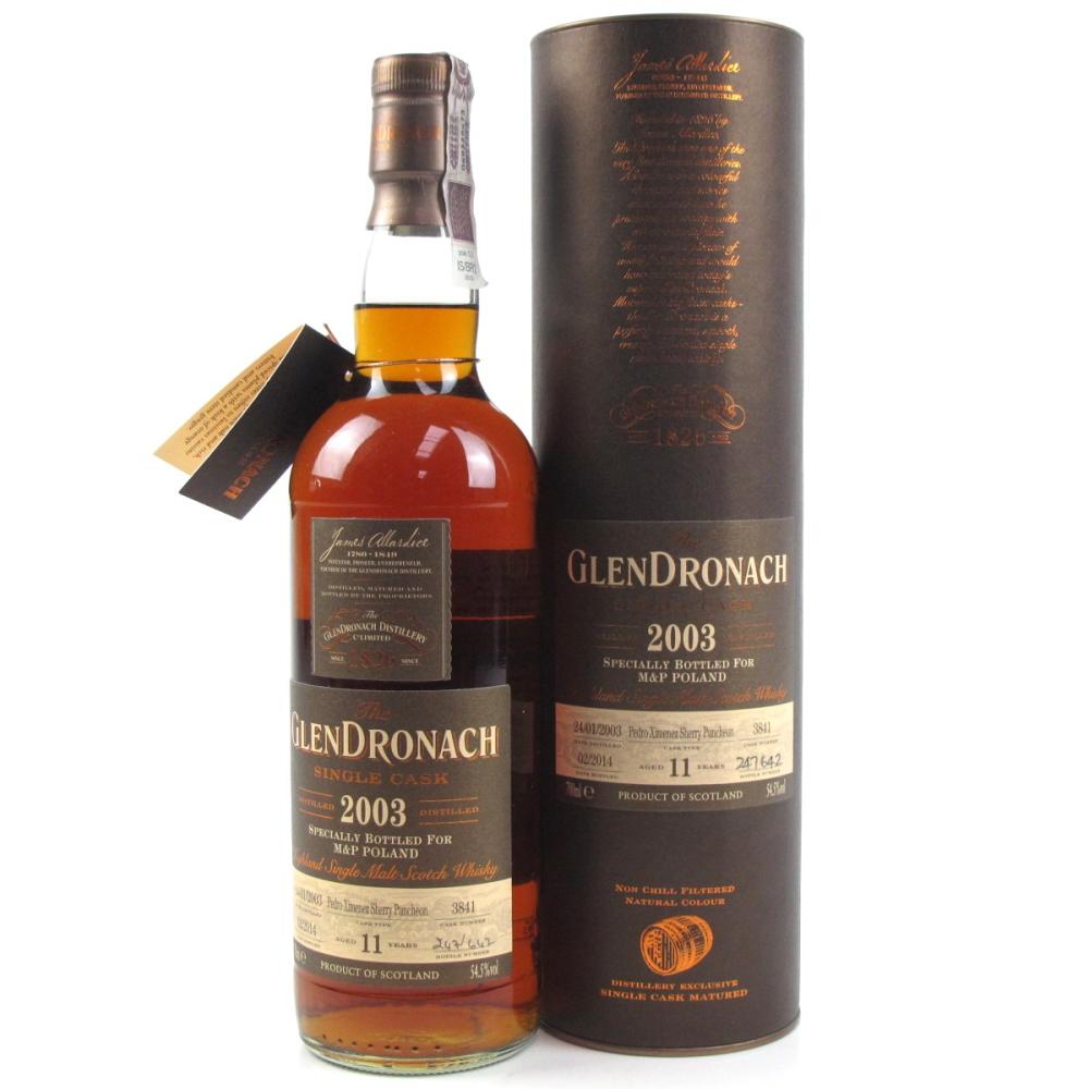 Glendronach 2003 Single Cask 11 Year Old #3841/ M&P Poland