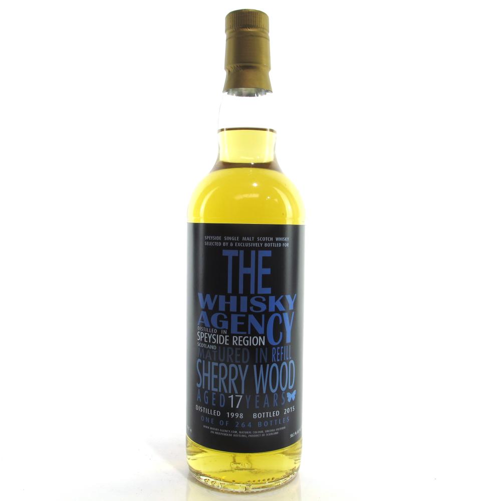 Speyside Single Malt 1998 Whisky Agency 17 Year Old Sherry Wood
